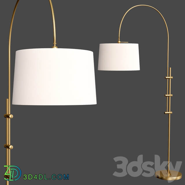 Maren arc floor lamp