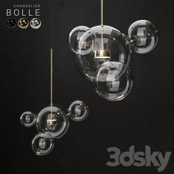 Chandelier Giopato Coombes Bolle 4 lights Pendant light 3D Models 