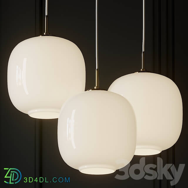 VL45 Radiohus 250 Pendant by Louis Poulsen Pendant light 3D Models