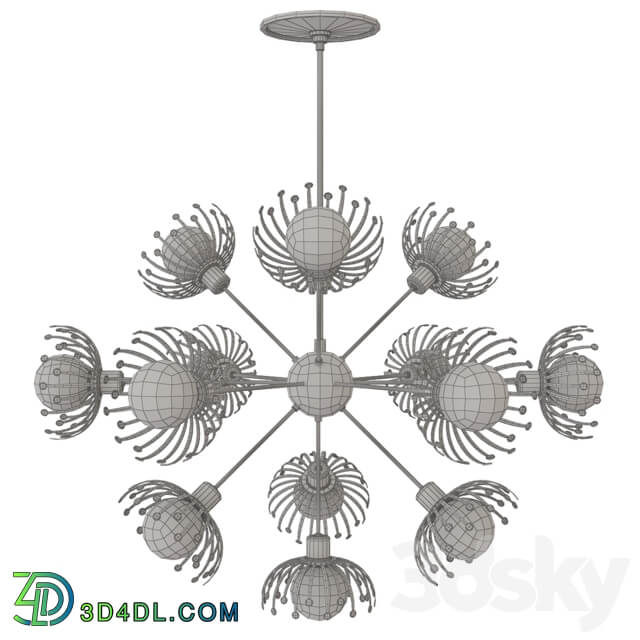 Murphy Chandelier by Arteriors Pendant light 3D Models