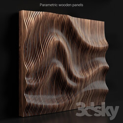 Parametric wooden panels 