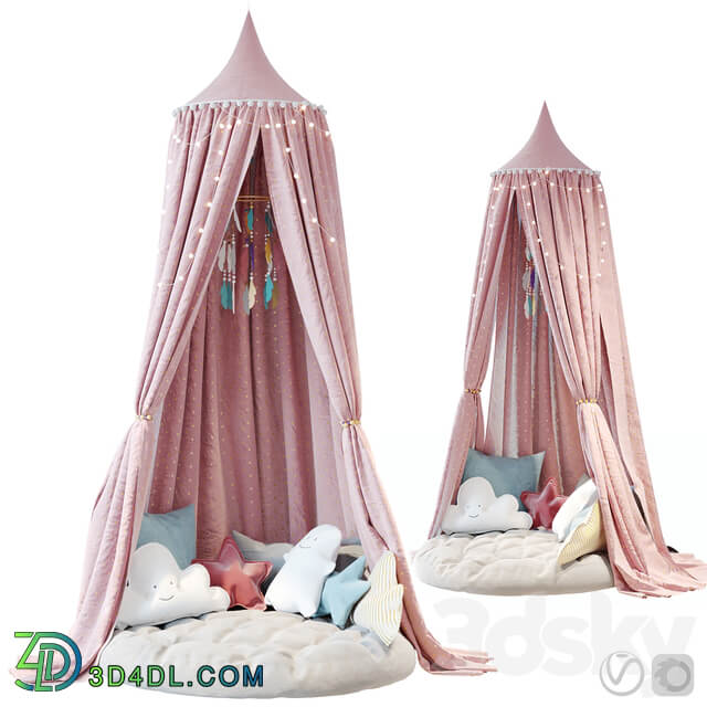 Miscellaneous Canopy with decor 03