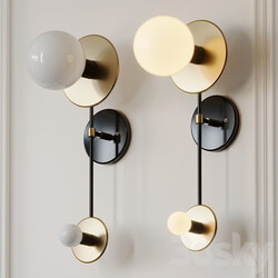 Double Wall Brass Sconce by ETSY 3D Models 