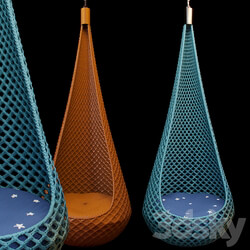 Hanging bag chair Other 3D Models 