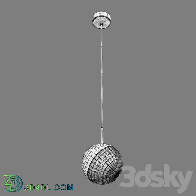 81551x Dafne Lightstar Pendant light 3D Models