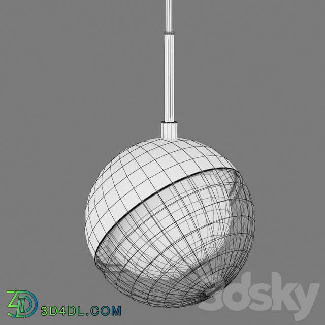 81551x Dafne Lightstar Pendant light 3D Models