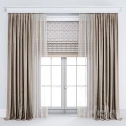 Curtain brown 