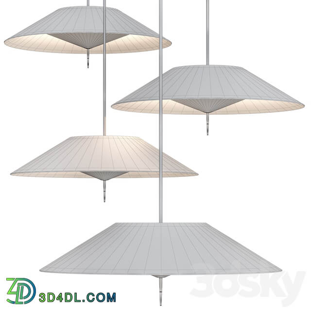 Vibia Mayfair Pendant Lamp Pendant light 3D Models