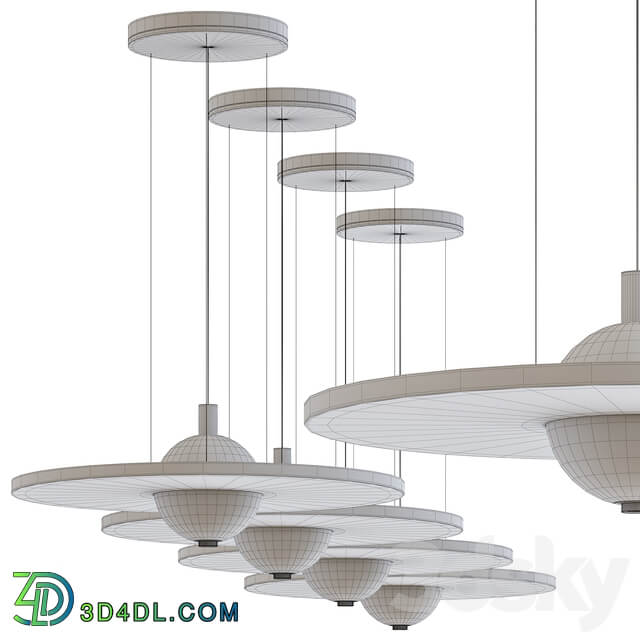 Olev Eclipse Nuance Silence Pendant Lamp 3D Models