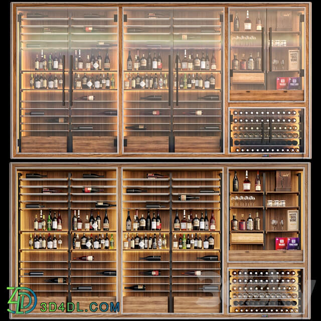 Wardrobe Display cabinets JC Wine Cabinet 5