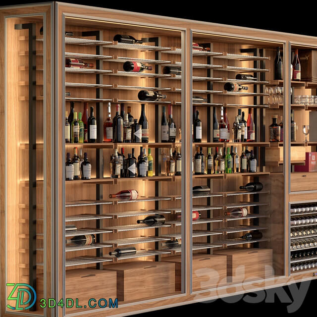 Wardrobe Display cabinets JC Wine Cabinet 5