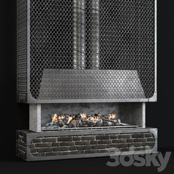 Contemporary fireplace 35 