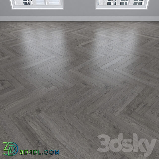 Wood Parquet Oak gray 3 types herringbone linear chevron.