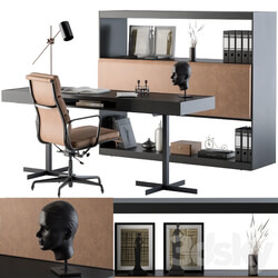 Office Furniture Manager Set02 