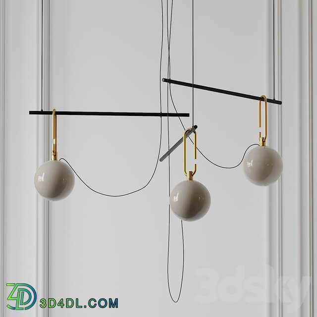 NH S3 Suspension Lamp By Neri Hu Pendant light 3D Models