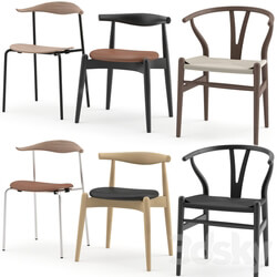 Chairs Collection by Carl Hansen Søn 