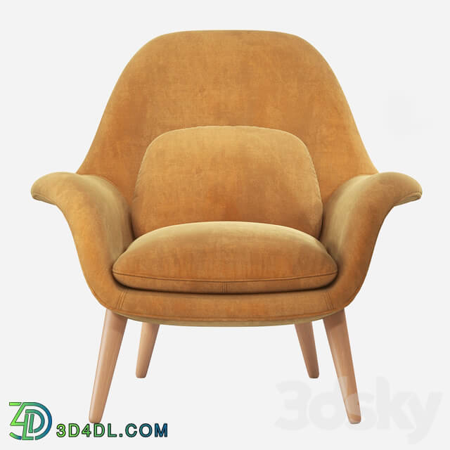 Fredericia Swoon Lounge Armchair