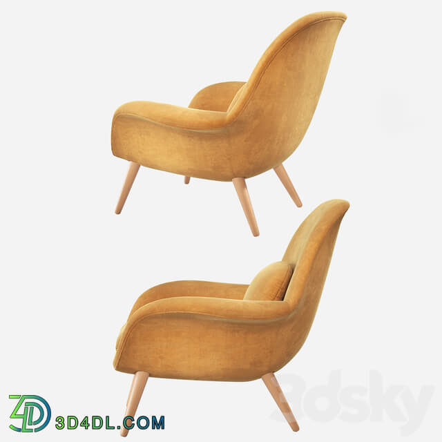 Fredericia Swoon Lounge Armchair