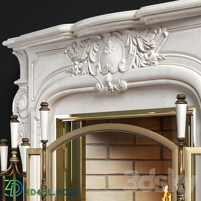 Fireplace Louis XIV