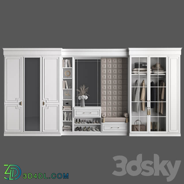 Furniture composition 93 part 4 3D Models