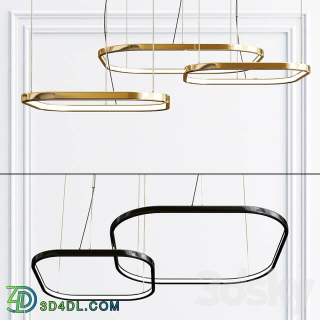 Panzeri Pendant light 3D Models