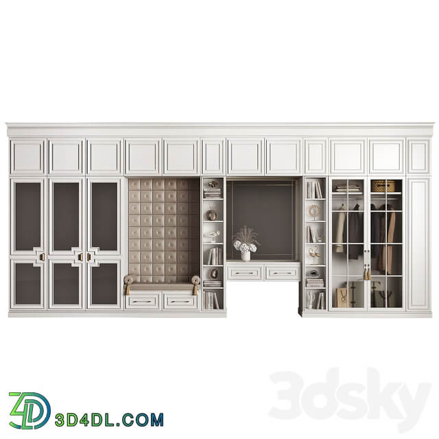 Furniture composition 93 part 2 3D Models
