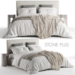 Bed Bed Meridiani Stone Plus 
