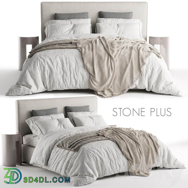 Bed Bed Meridiani Stone Plus