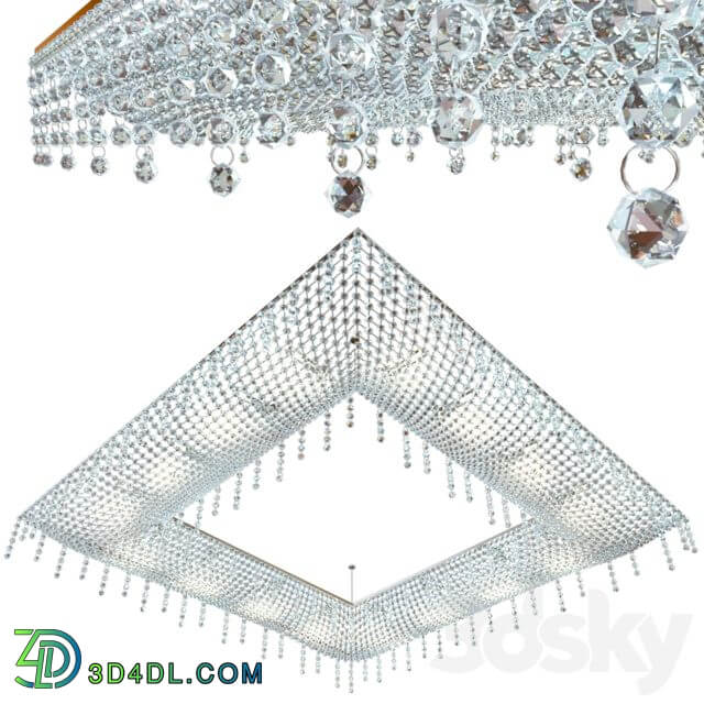 Ceiling lamp Crystal pendant