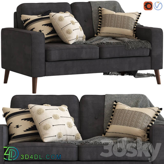 Cult Furniture Madison 3 seater Sofa