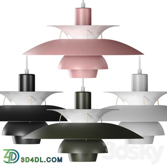 Louis Poulsen PH 5 Pendant Light Pendant light 3D Models