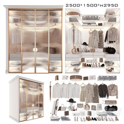 Wardrobe Display cabinets Wardrobe unit in the bedroom 2 