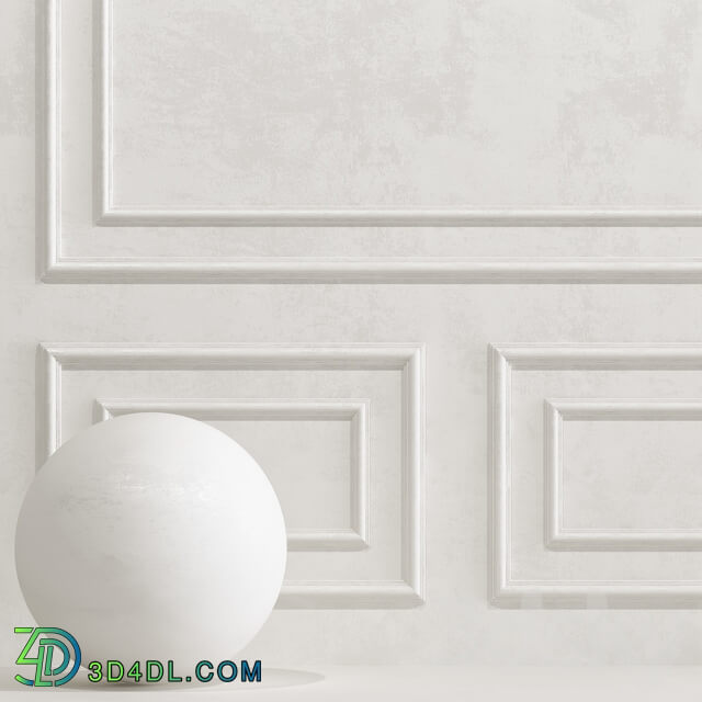 Stone Decorative plaster with molding 4