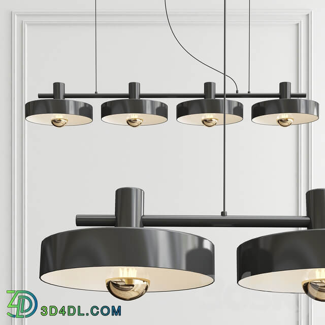 Diner Pendant Light 3 types Pendant light 3D Models