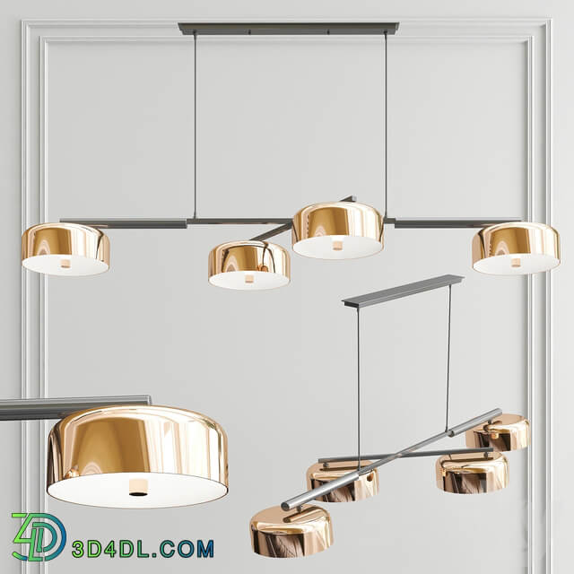 Diner Pendant Light 3 types Pendant light 3D Models