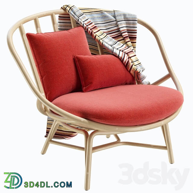 Expormim Armadillo armchair T030