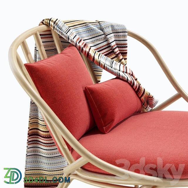 Expormim Armadillo armchair T030