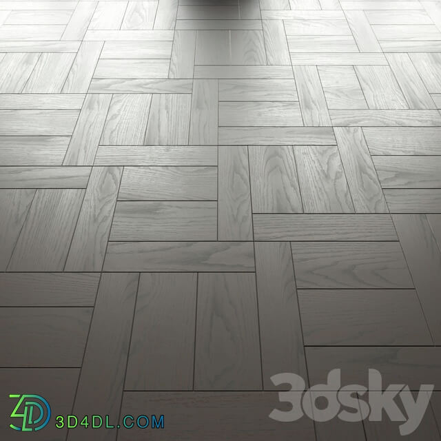 Parquet Ebony and Co Basket Weave