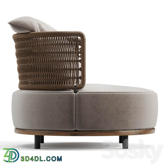 Minotti quadrado armchair