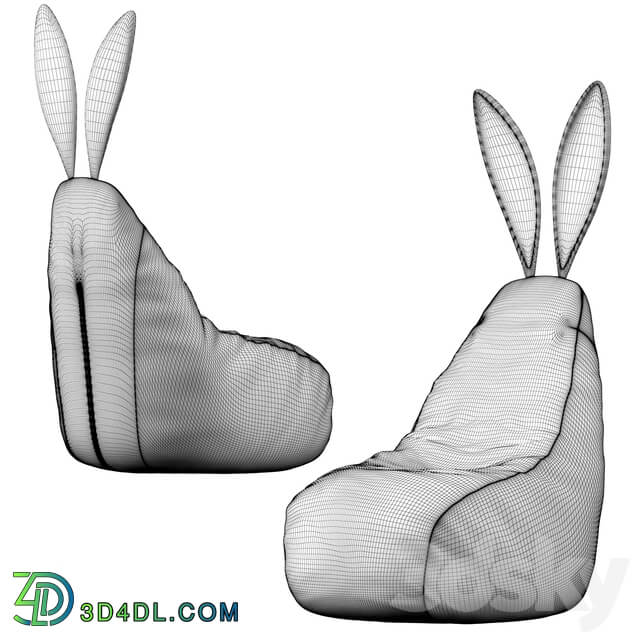 Miscellaneous Frameless bag chair Bunny