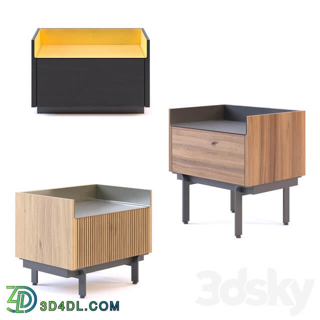 Sideboard Chest of drawer Punt Stockholm Bedside table Slim STH151 STH153