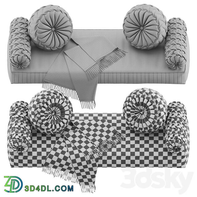 Seat pillow set 9