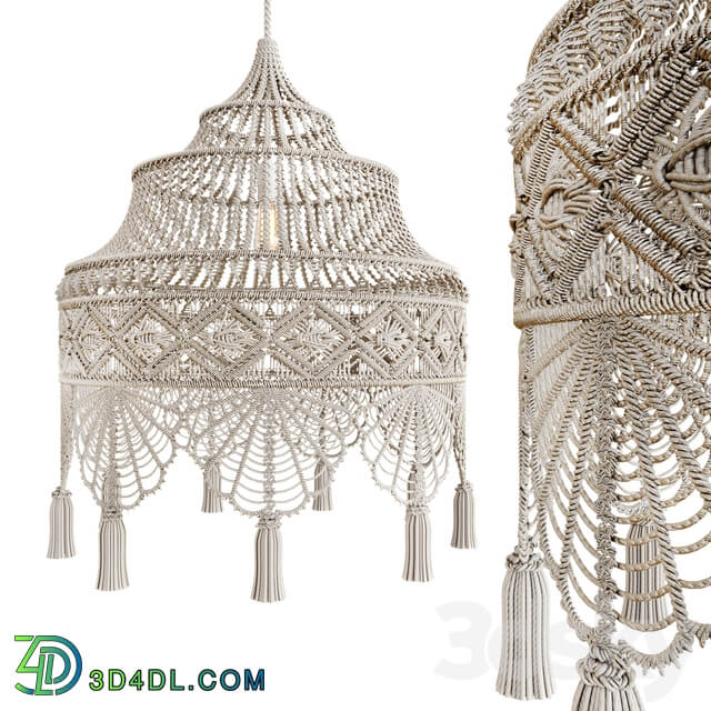 Pendant light Macrame Chandelier 3