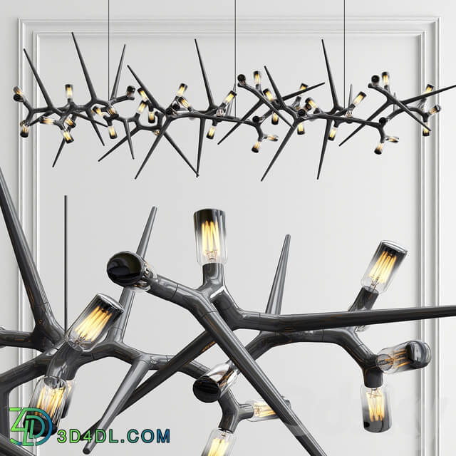 Thorn Lighting by Yilmaz Dogan Pendant light 3D Models