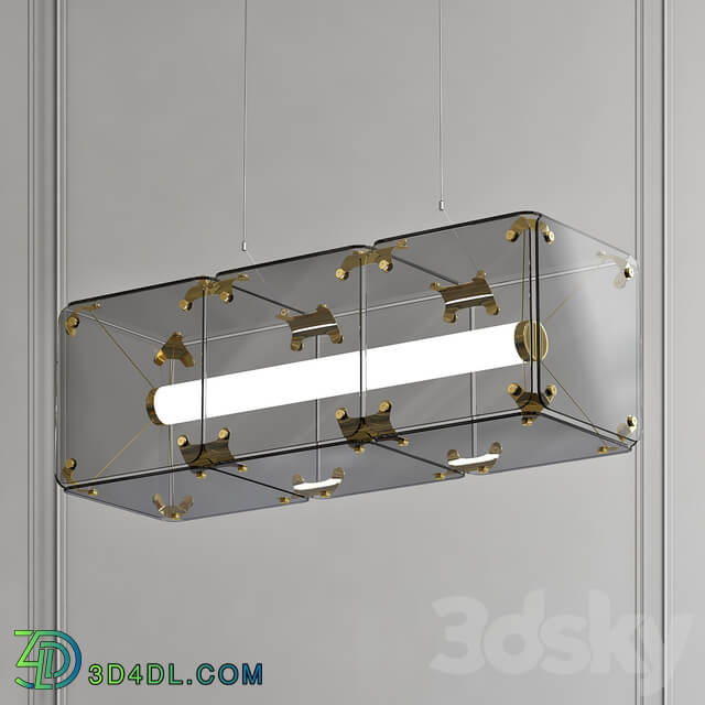 Hyperqube Floor 5 Pendant light 3D Models