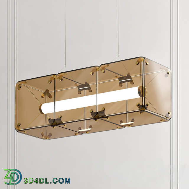 Hyperqube Floor 5 Pendant light 3D Models