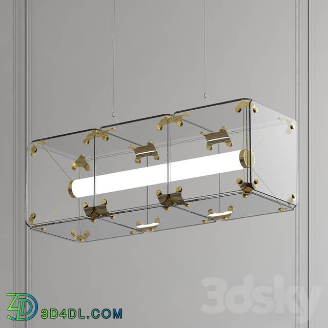 Hyperqube Floor 5 Pendant light 3D Models