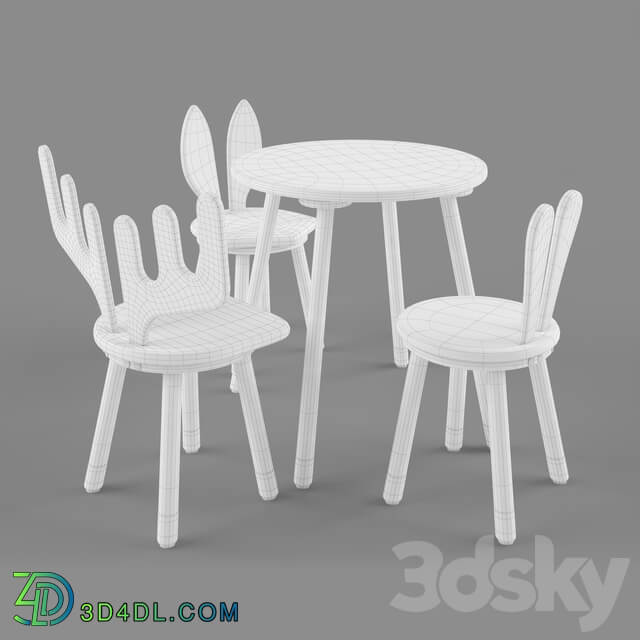 Table Chair Сhildren s chairs and table