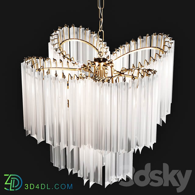 Eichholtz pulsar Pendant light 3D Models