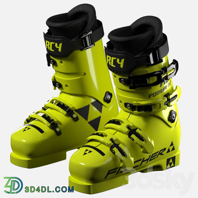 Fischer ski mountain boots